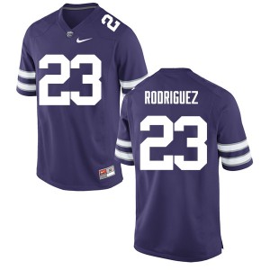 Men's Kansas State Wildcats Bernardo Rodriguez #23 Alumni Purple Jerseys 930711-723