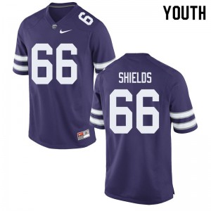 Youth Kansas State Wildcats Sam Shields #66 Purple University Jerseys 260993-976