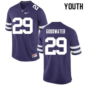Youth Kansas State Wildcats Bernard Goodwater #29 University Purple Jerseys 729190-457